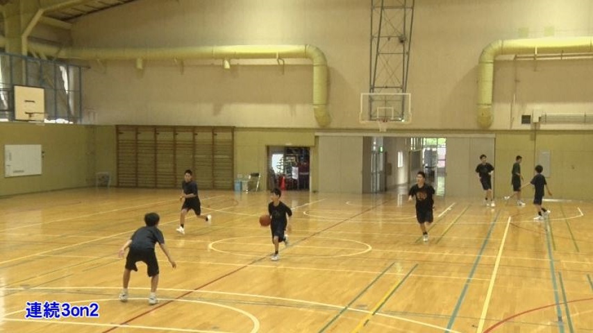 【男子】和田圭吾コーチ　新チーム発足から夏休み中に行った練習③